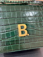 Balenciaga Green Crossbody