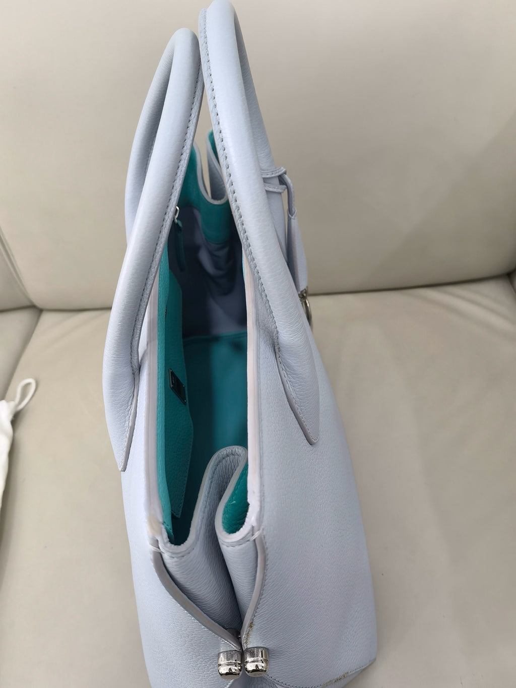 Dior Blue Satchel
