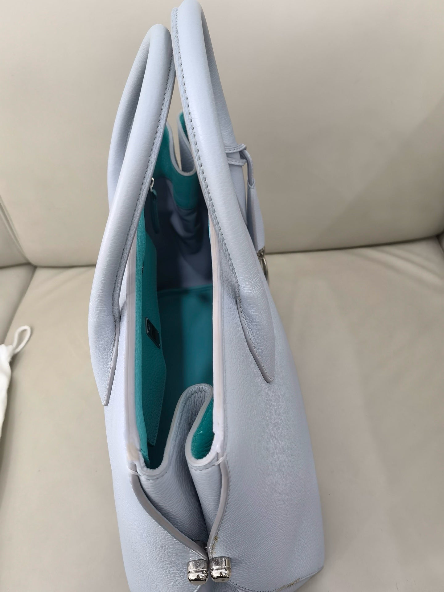 Dior Blue Satchel