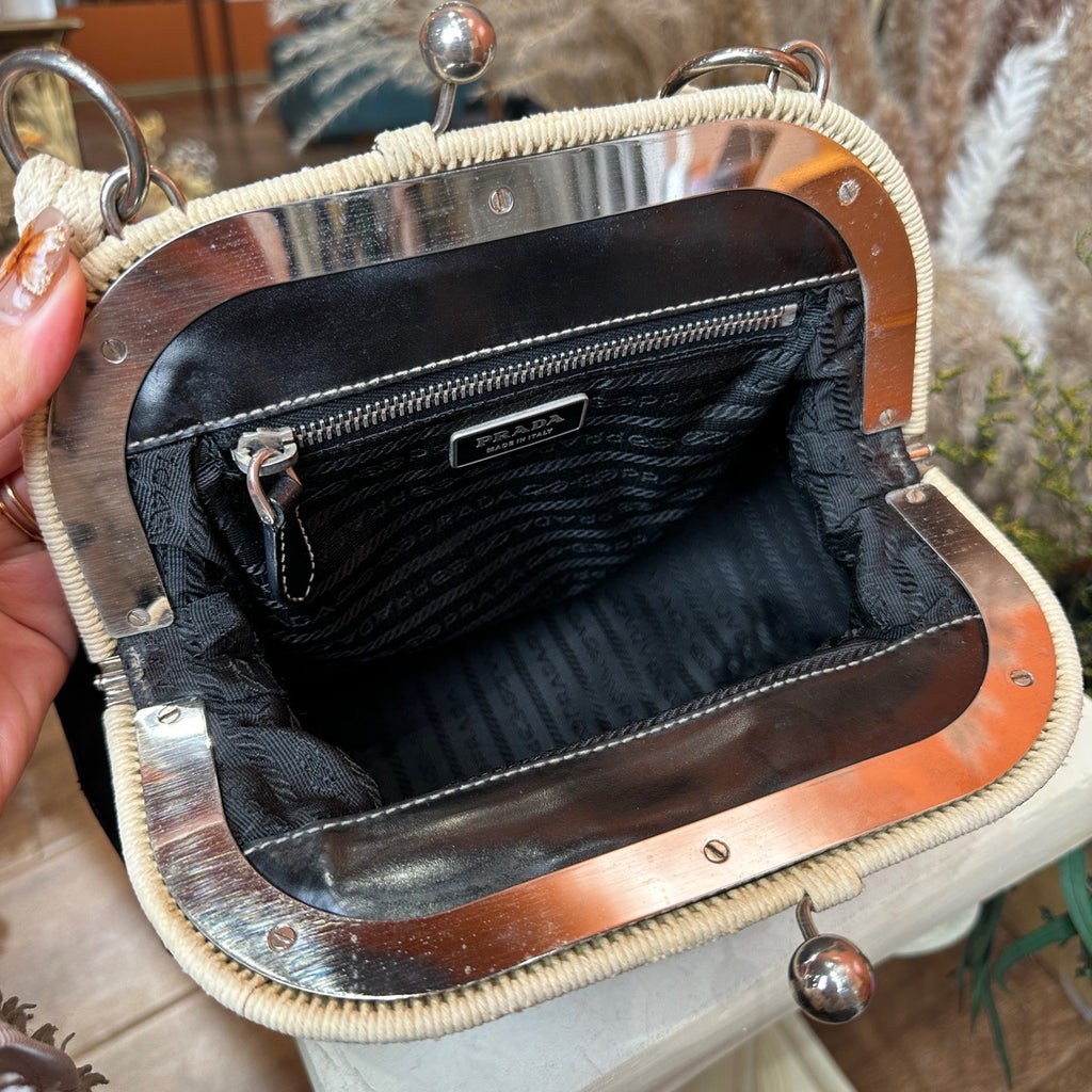 Prada Nylon mini lanyard-style pouch Cordura