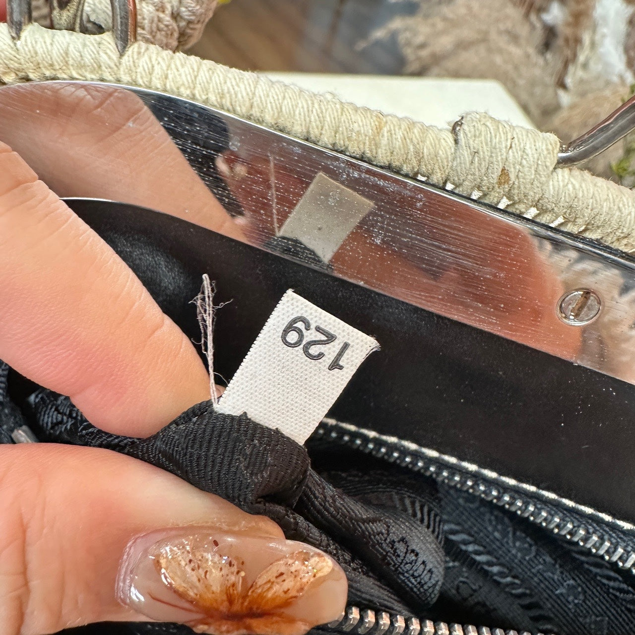 Prada Nylon mini lanyard-style pouch Cordura