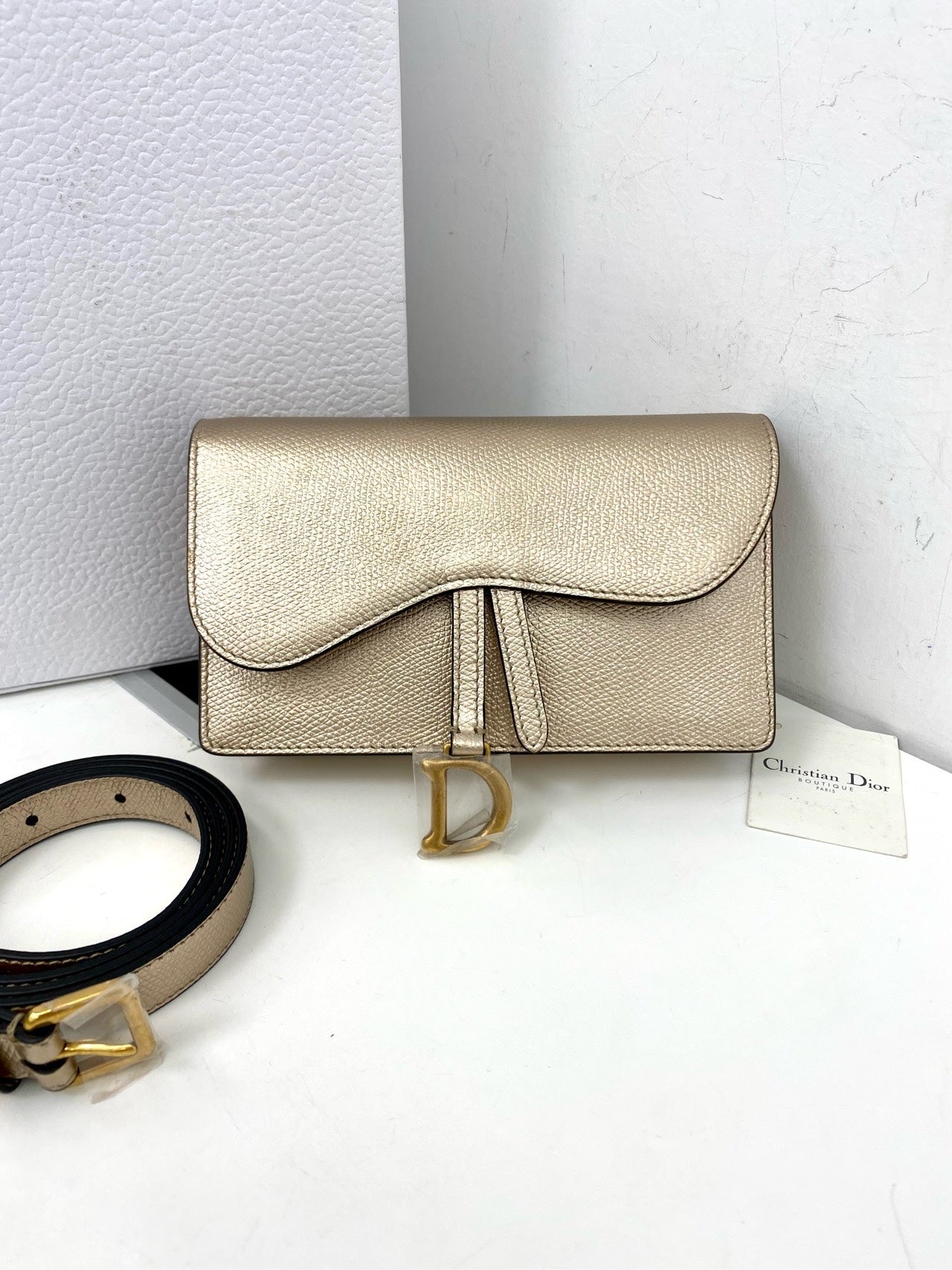 Dior Gold Belt Bag & Fanny Pack S5619CWVGM900