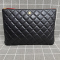 Chanel Classic zip-around wallet Metal Gold AP4419-B10583-C3906