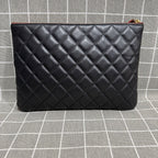 Chanel Classic zip-around wallet Metal Gold AP4419-B10583-C3906