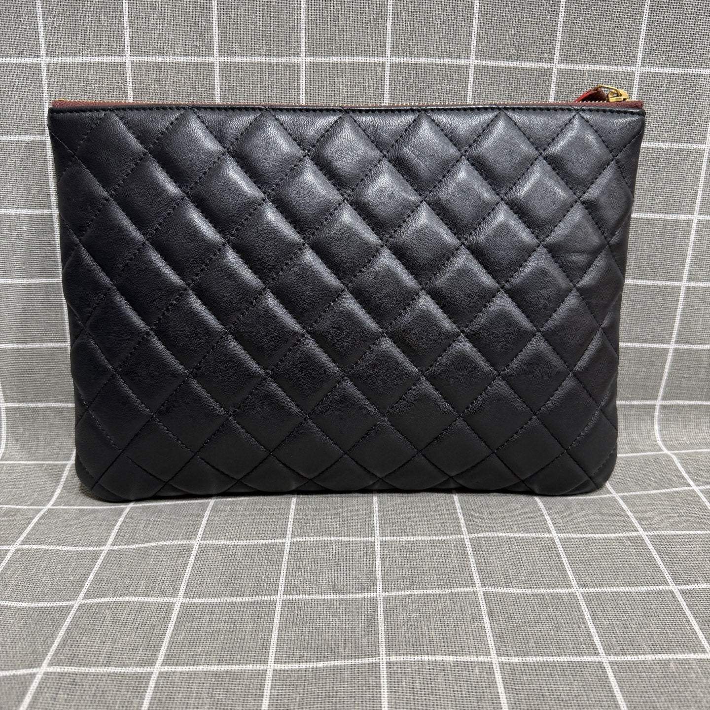 Chanel Classic zip-around wallet Metal Gold AP4419-B10583-C3906