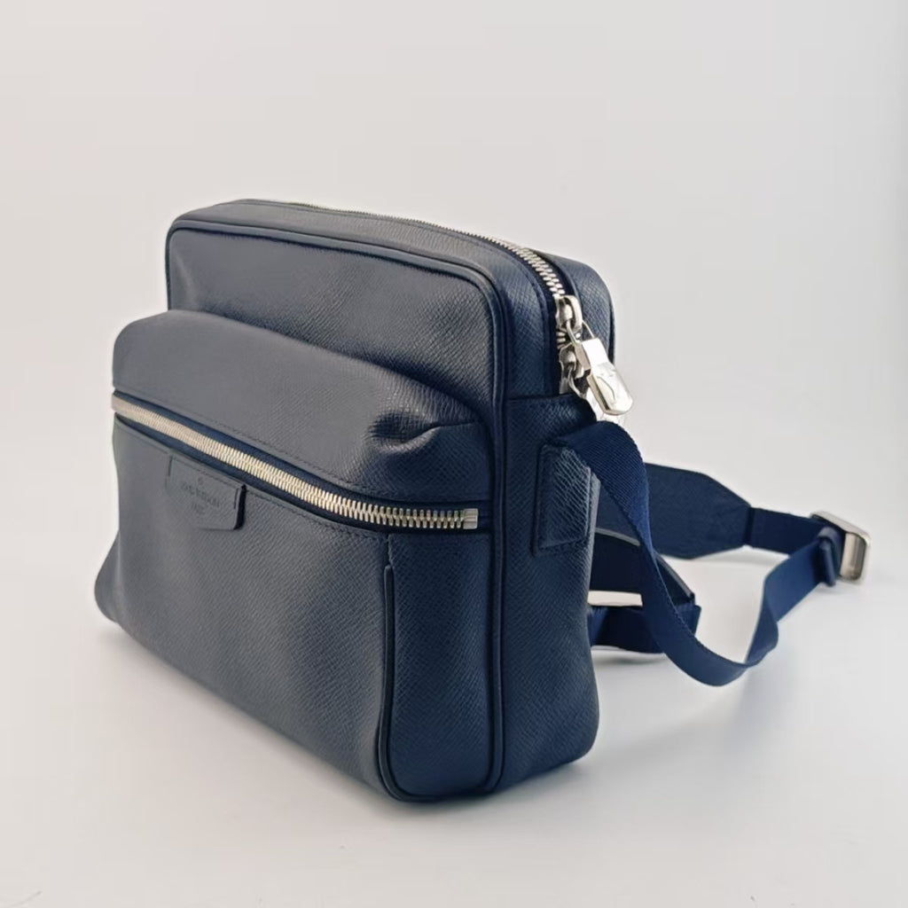 Louis Vuitton Blue Messenger Bag