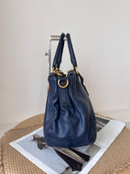 Prada Blue Satchel