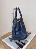 Prada Blue Satchel