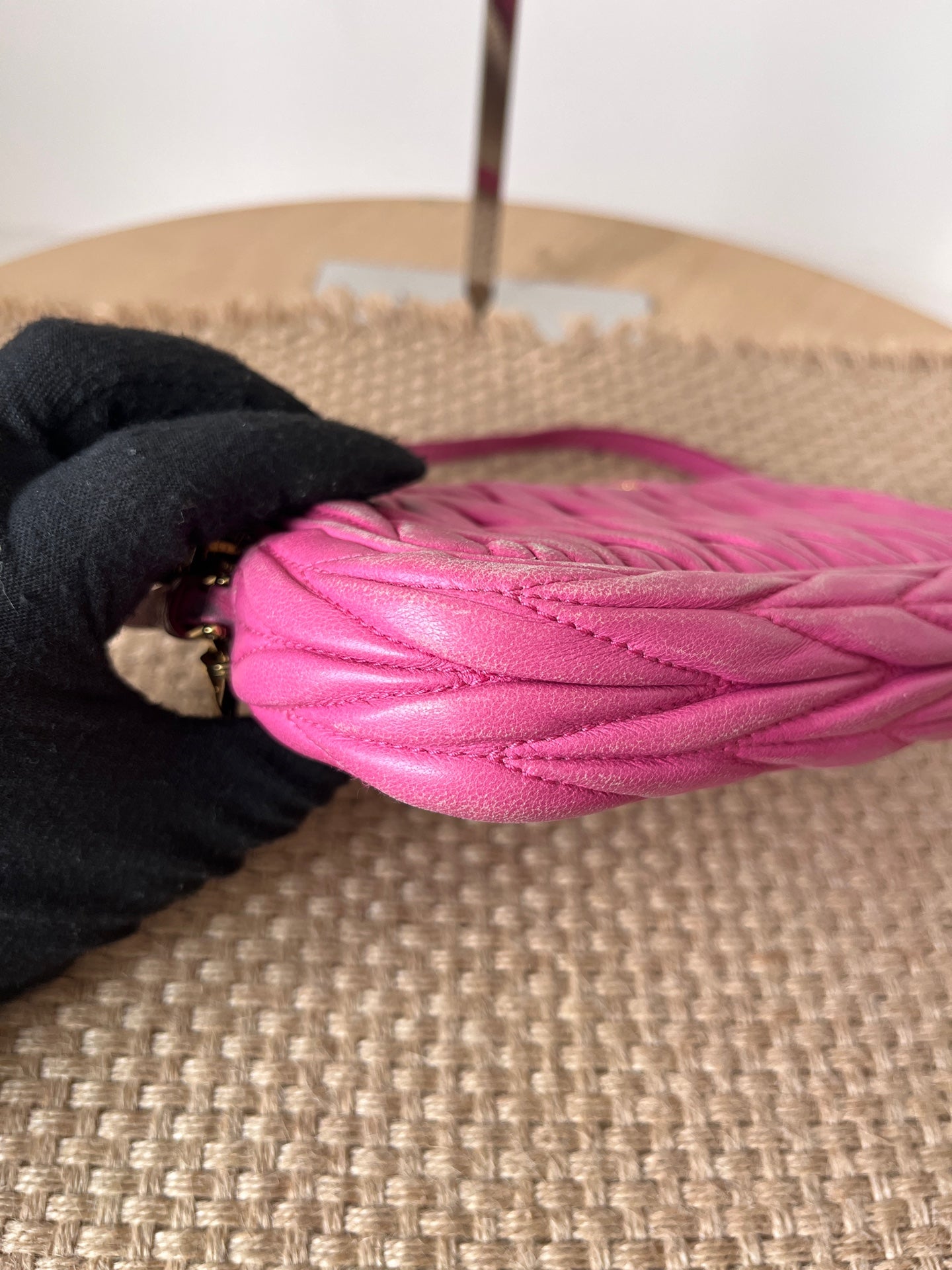 Miu Miu Pink Clutch