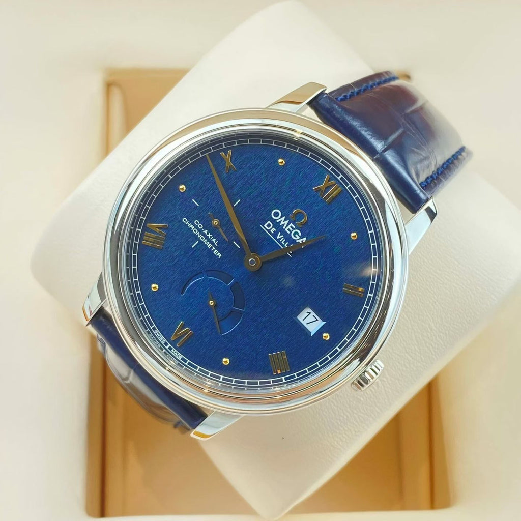 Omega Flying Disc Series Blue Automatic (self-winding) watch 39.5 424.13.40.21.03.003
