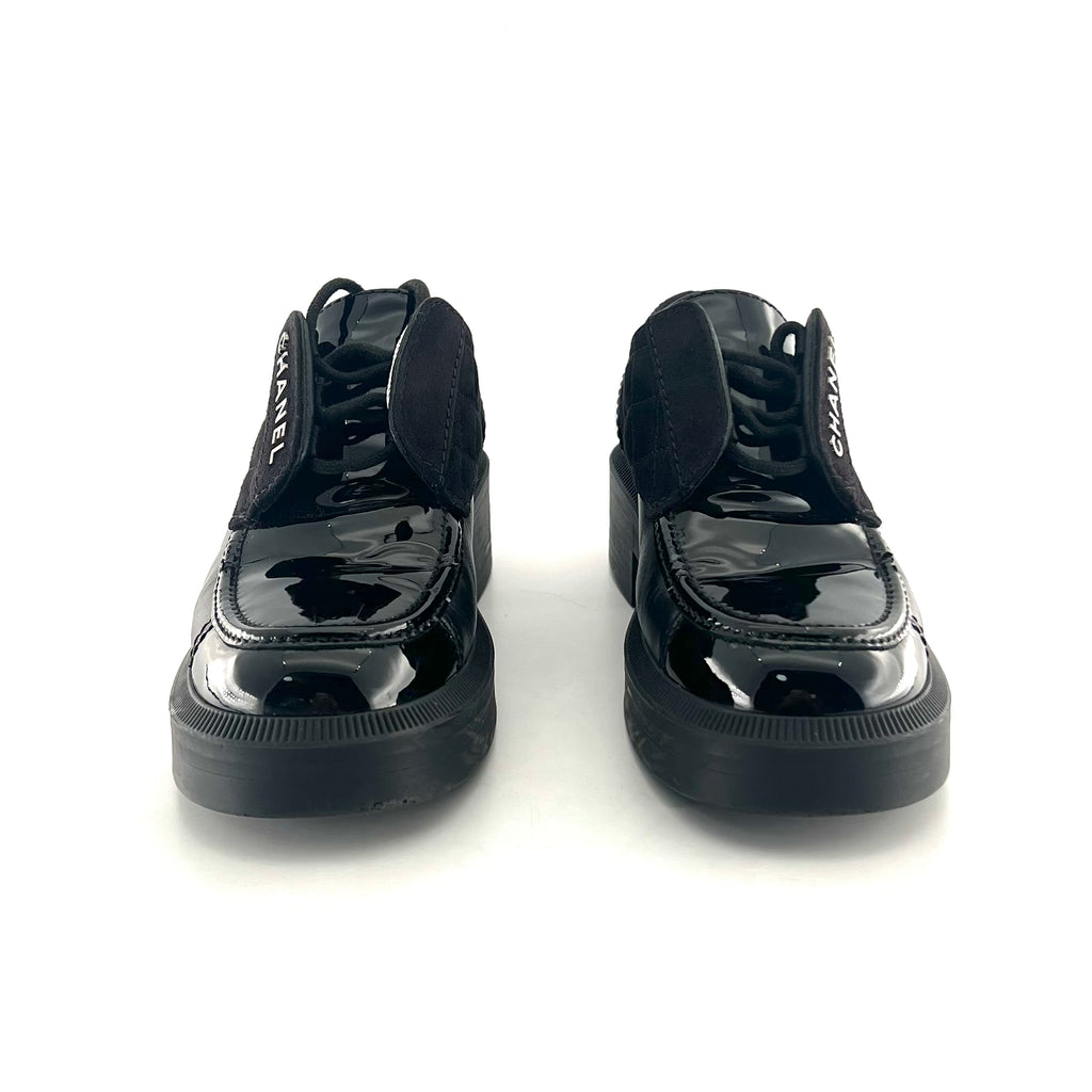Chanel Black Loafers