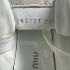 Miu Miu Leather White Skate shoes
