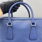 Prada Blue Satchel