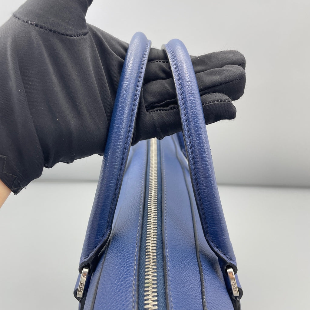 Prada Blue Satchel