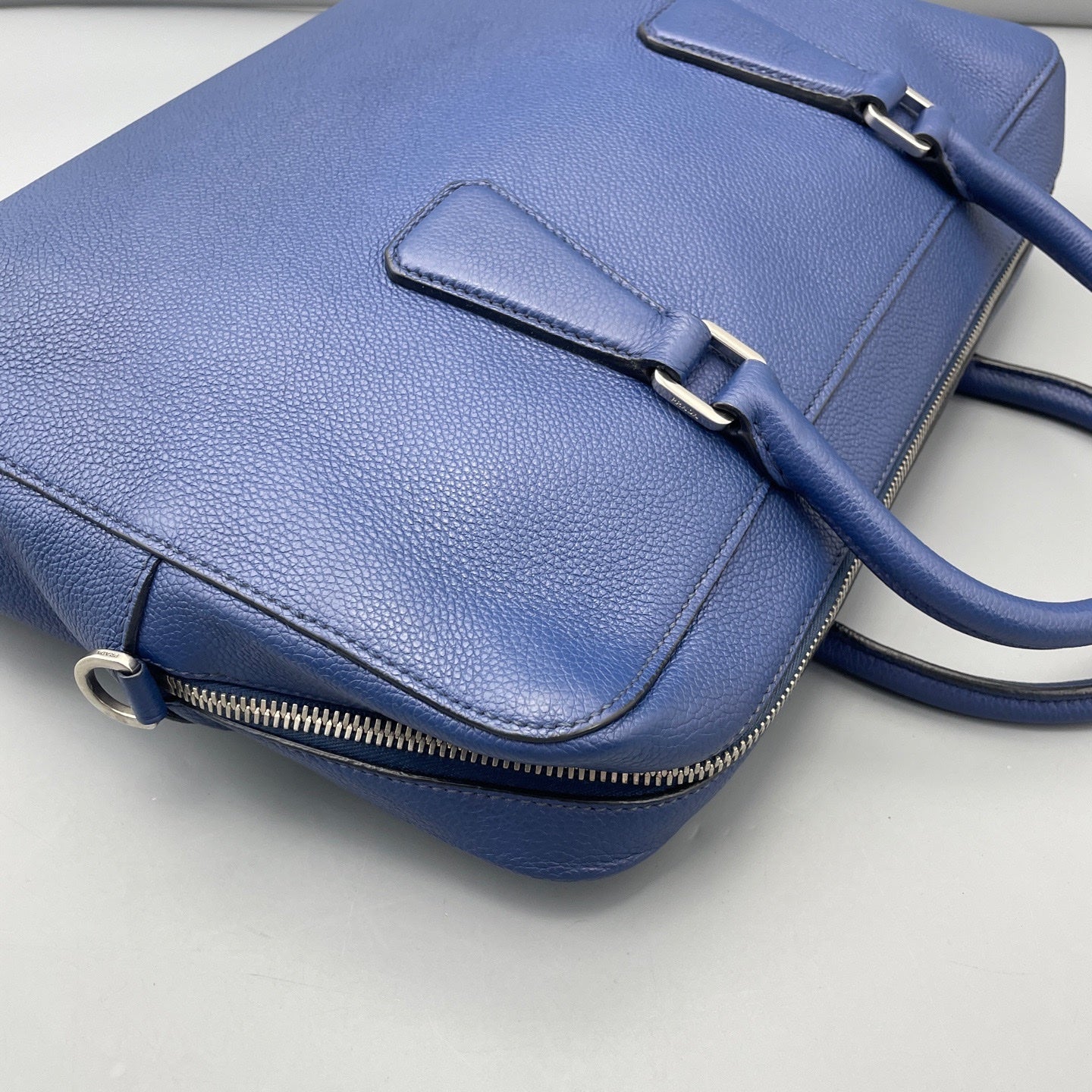 Prada Blue Satchel
