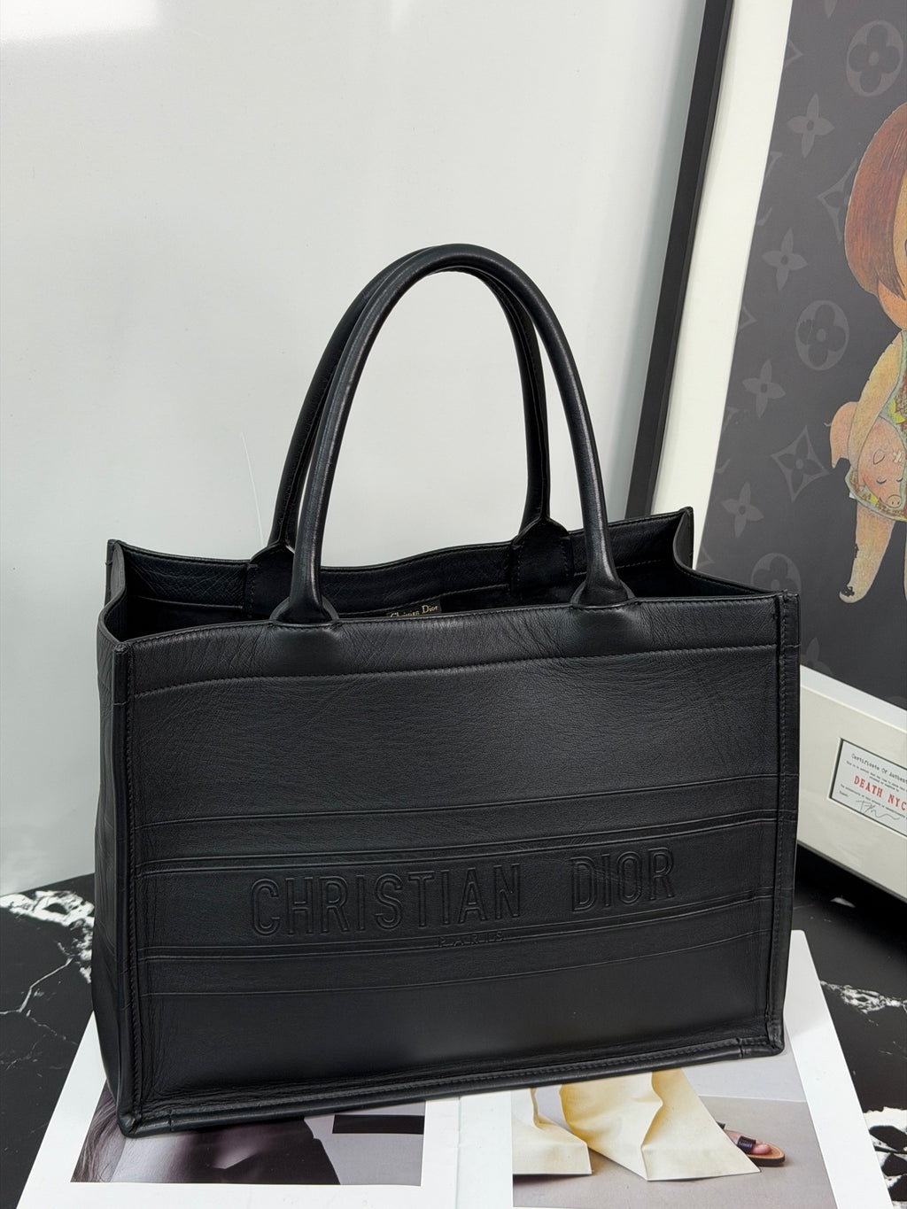 Dior Black Tote