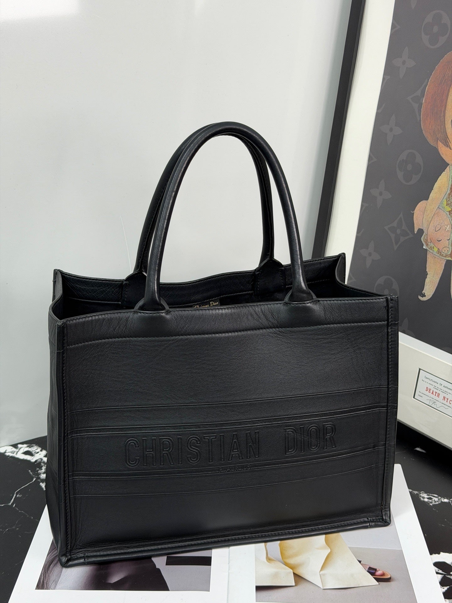 Dior Black Tote