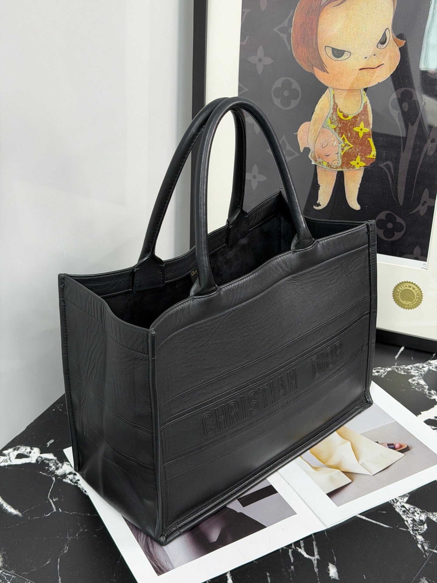 Dior Black Tote