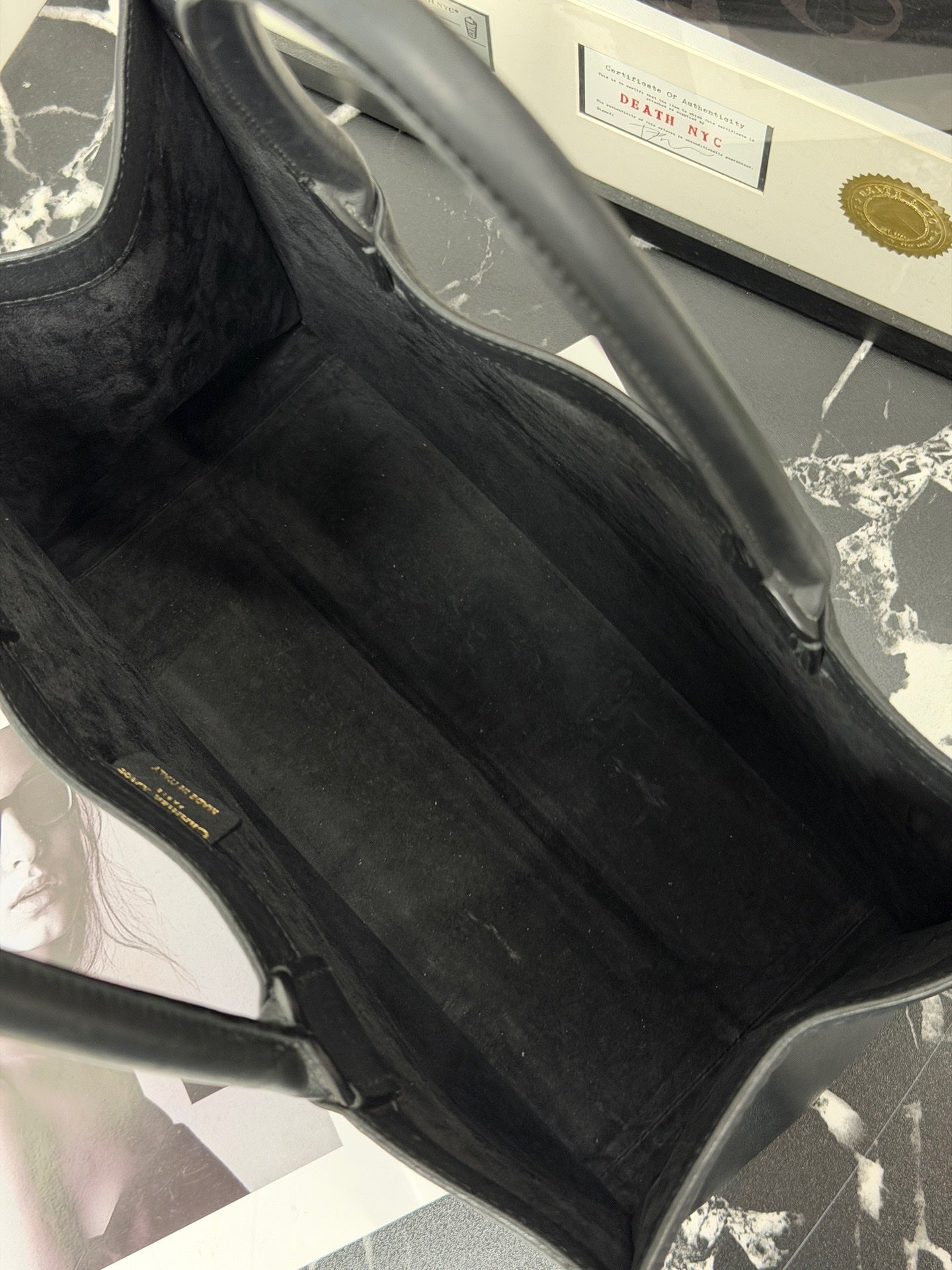Dior Black Tote