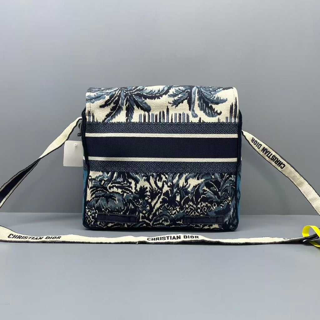 Dior Blue Messenger Bag