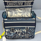 Dior Blue Messenger Bag