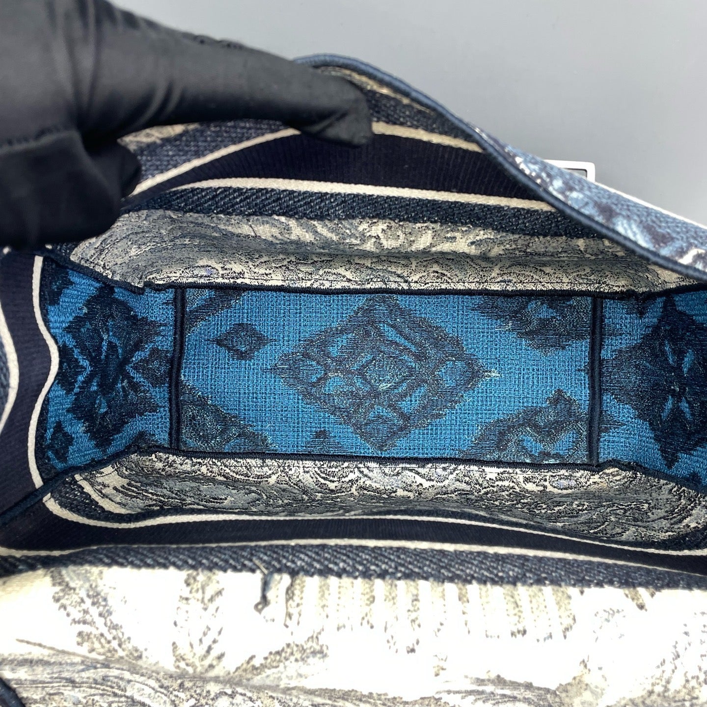 Dior Blue Messenger Bag