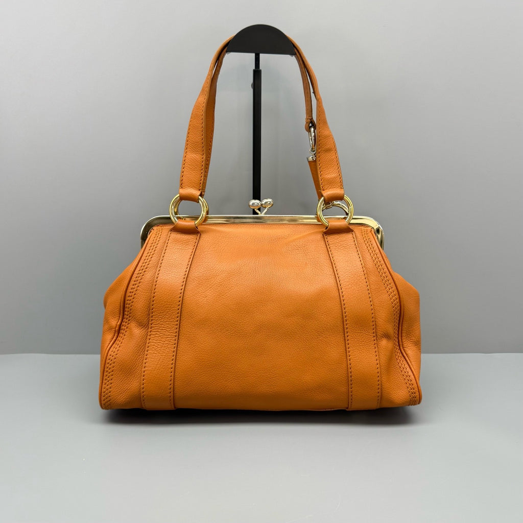 Celine Orange Shoulder Bag