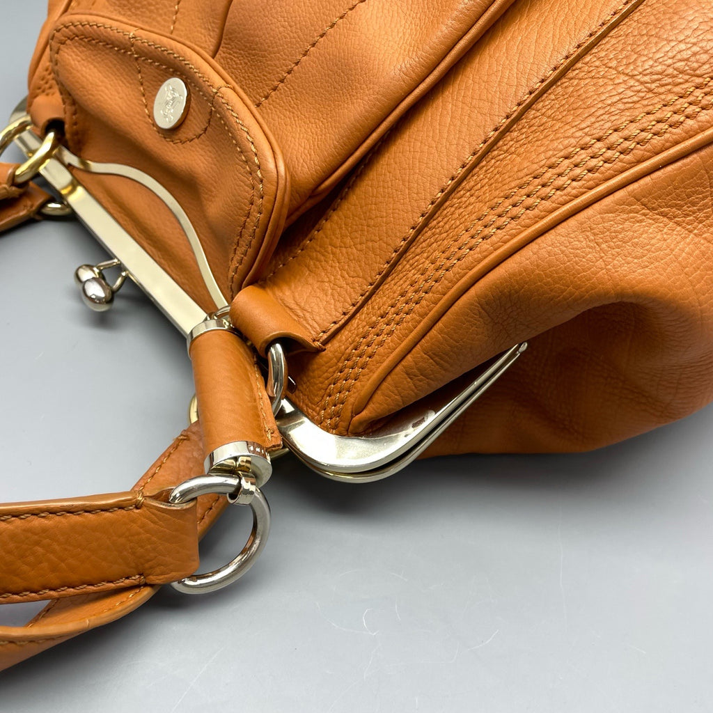 Celine Orange Shoulder Bag