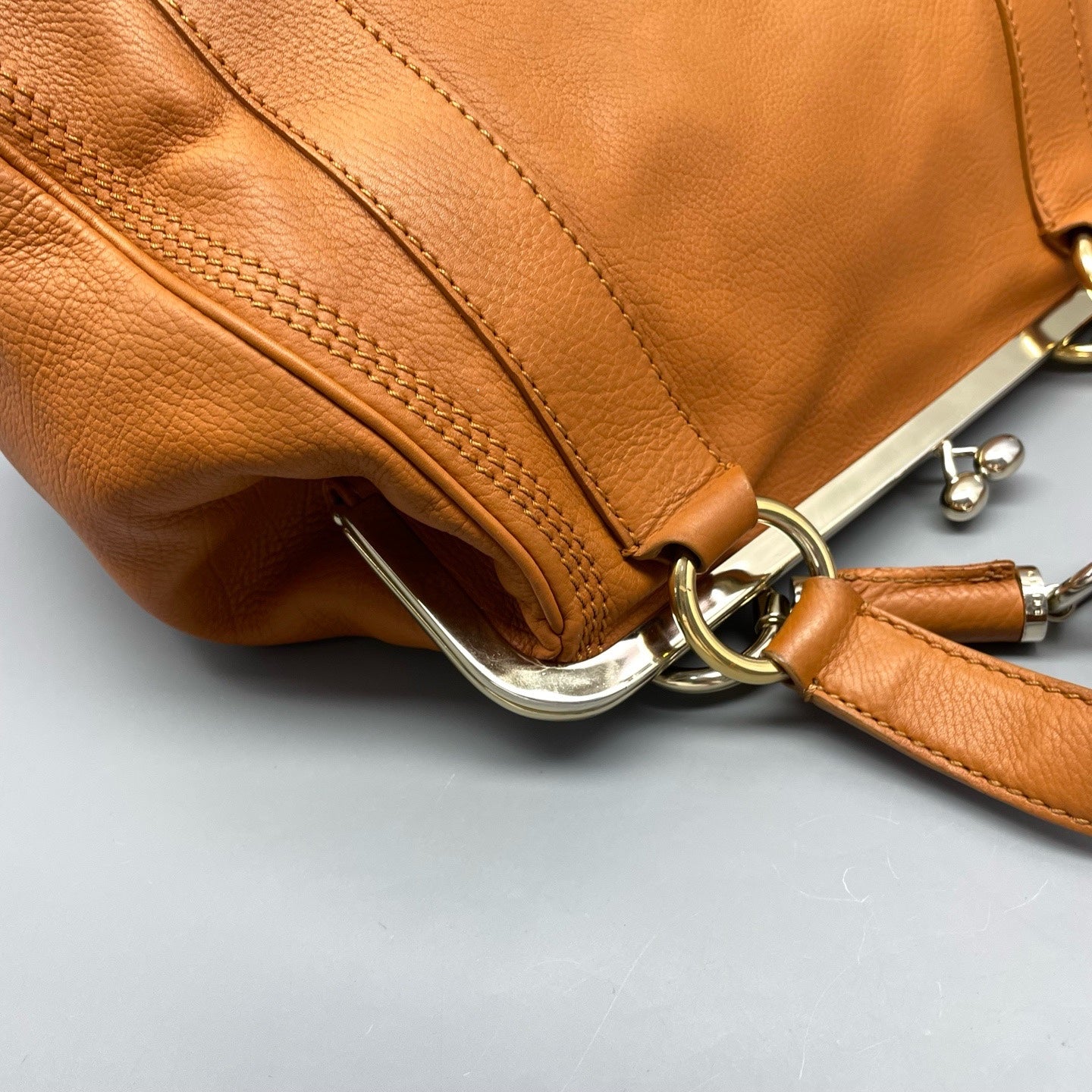 Celine Orange Shoulder Bag