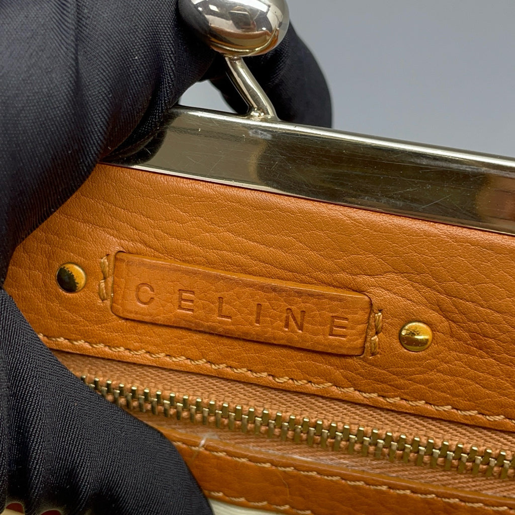 Celine Orange Shoulder Bag