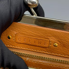 Celine Orange Shoulder Bag