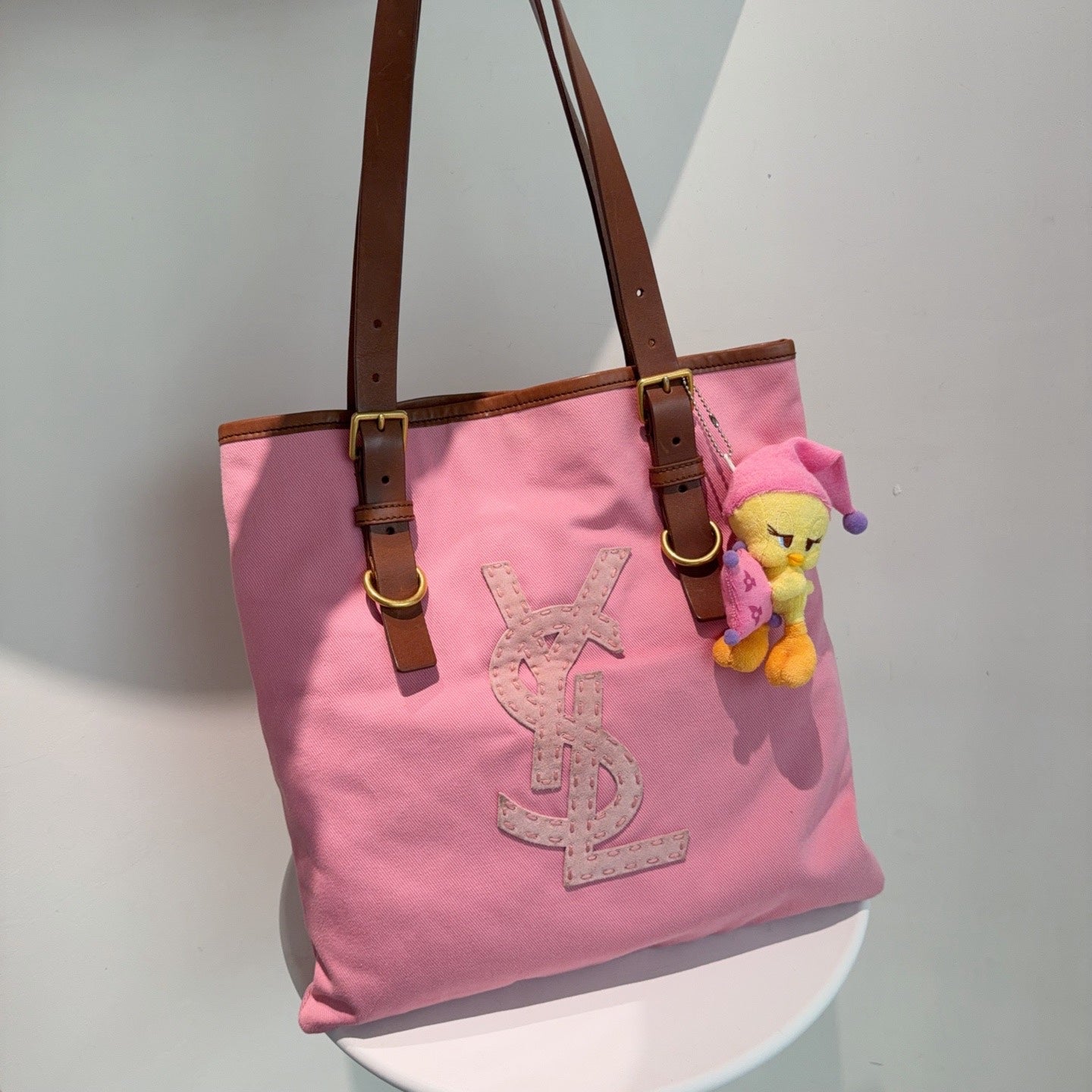 Saint laurent Canvas Pink