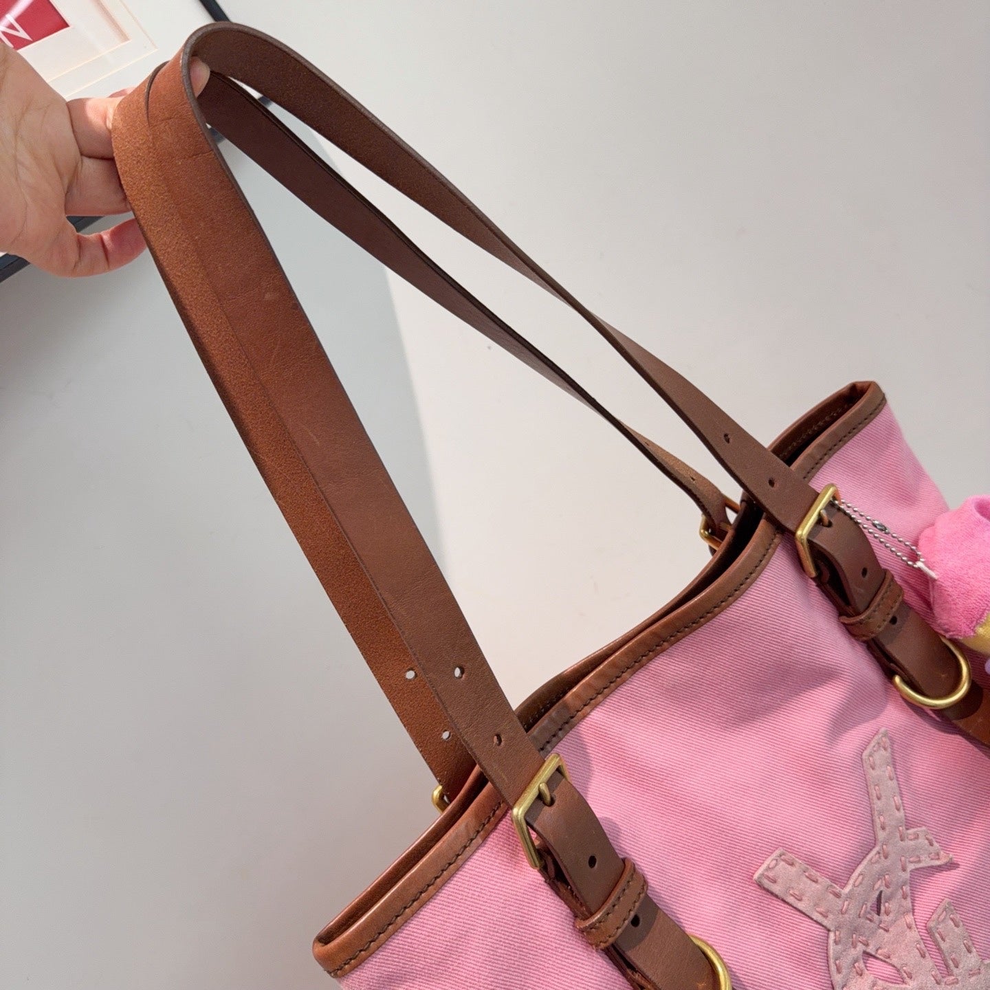 Saint laurent Canvas Pink