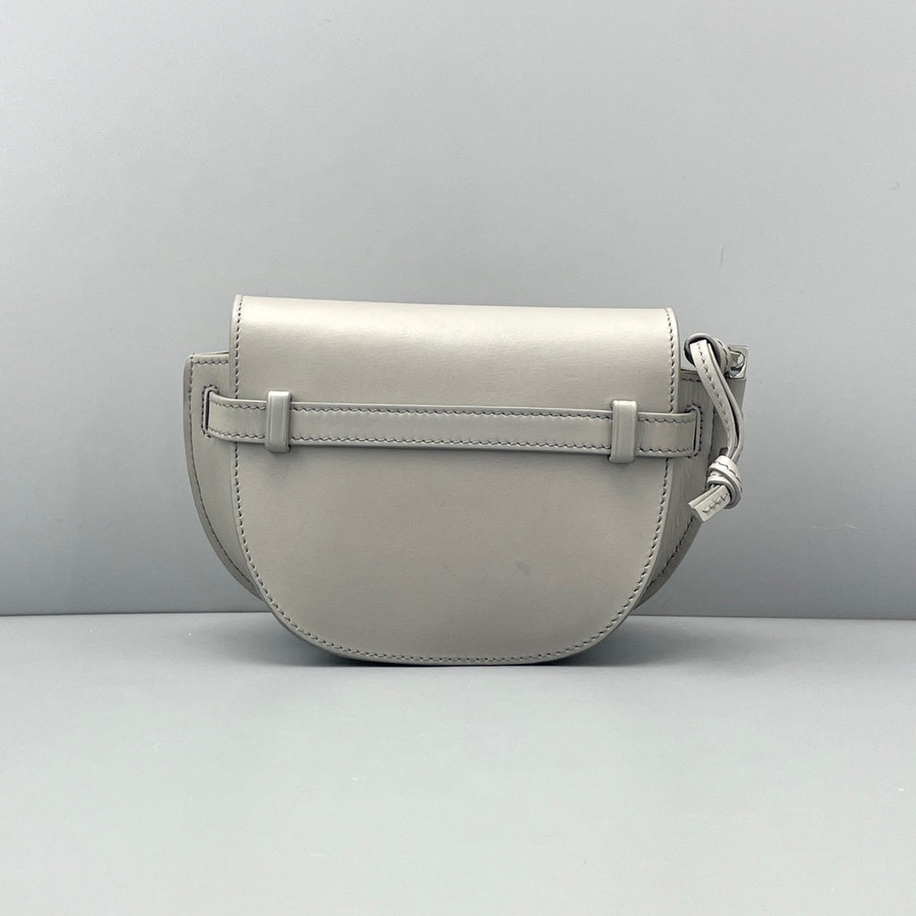 Loewe Gray Saddle Bag