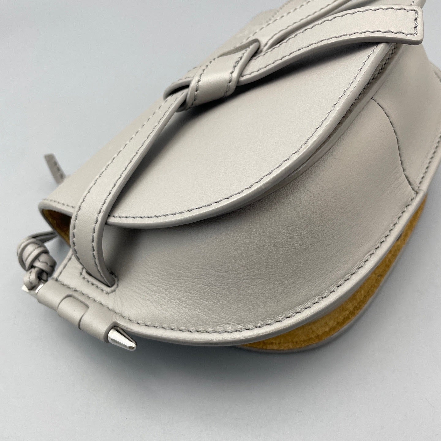 Loewe Gray Saddle Bag