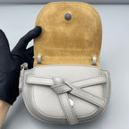Loewe Gray Saddle Bag