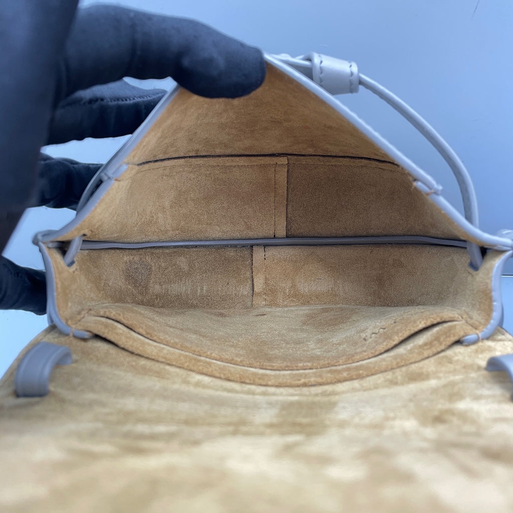 Loewe Gray Saddle Bag