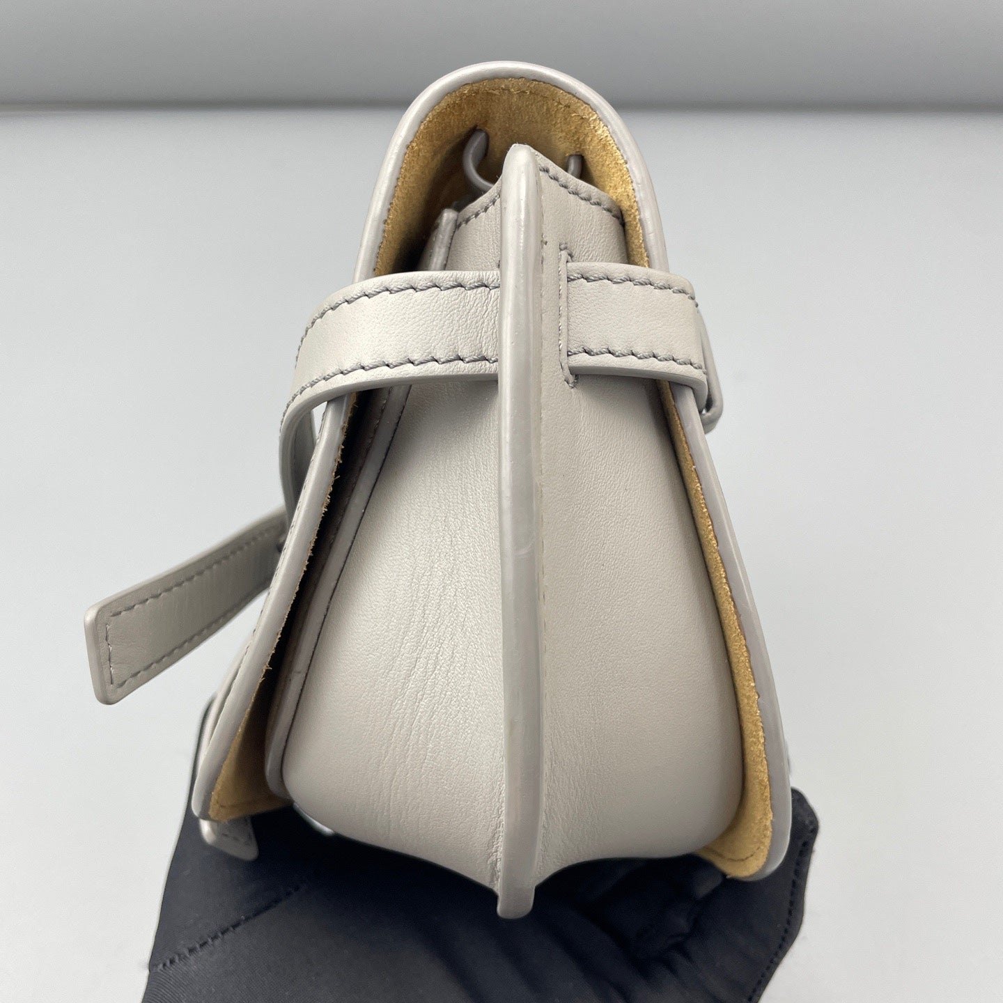 Loewe Gray Saddle Bag