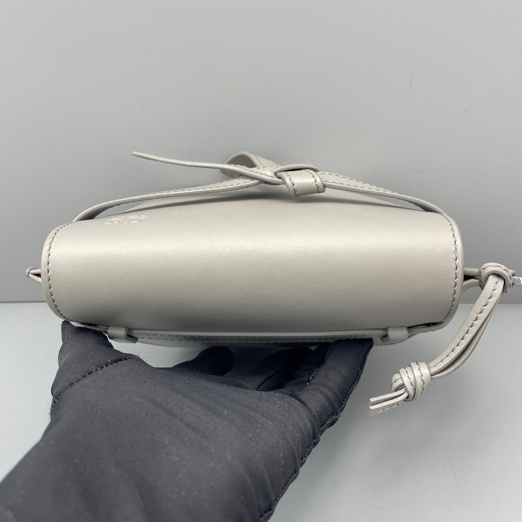 Loewe Gray Saddle Bag