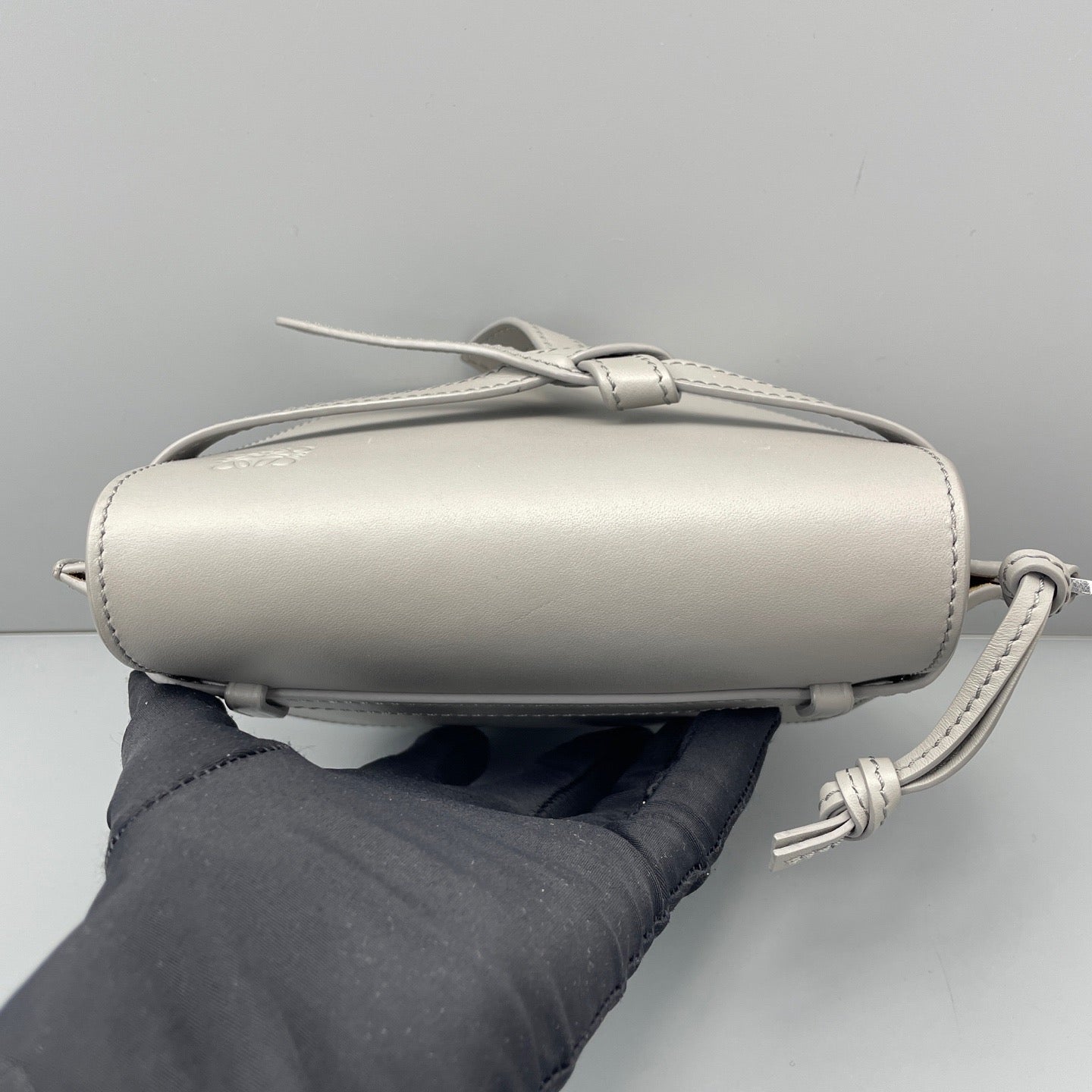 Loewe Gray Saddle Bag