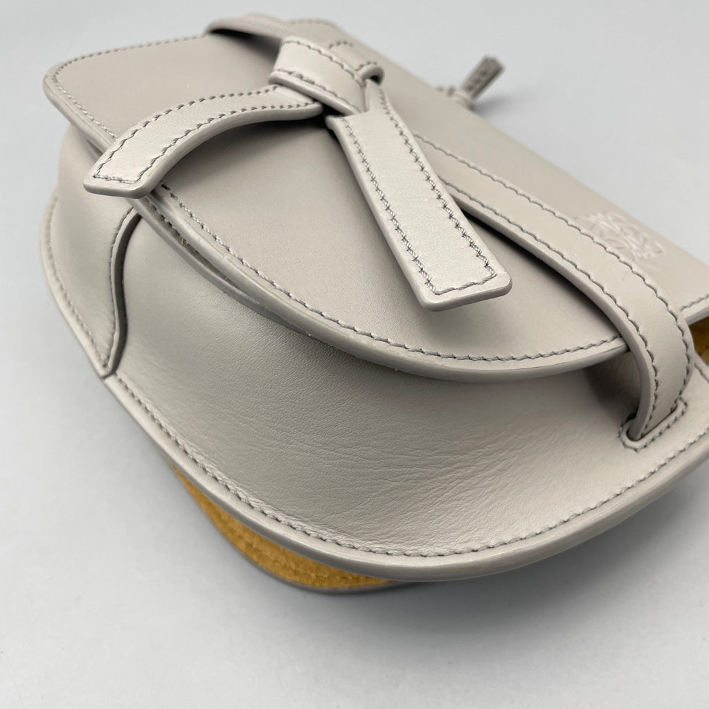 Loewe Gray Saddle Bag