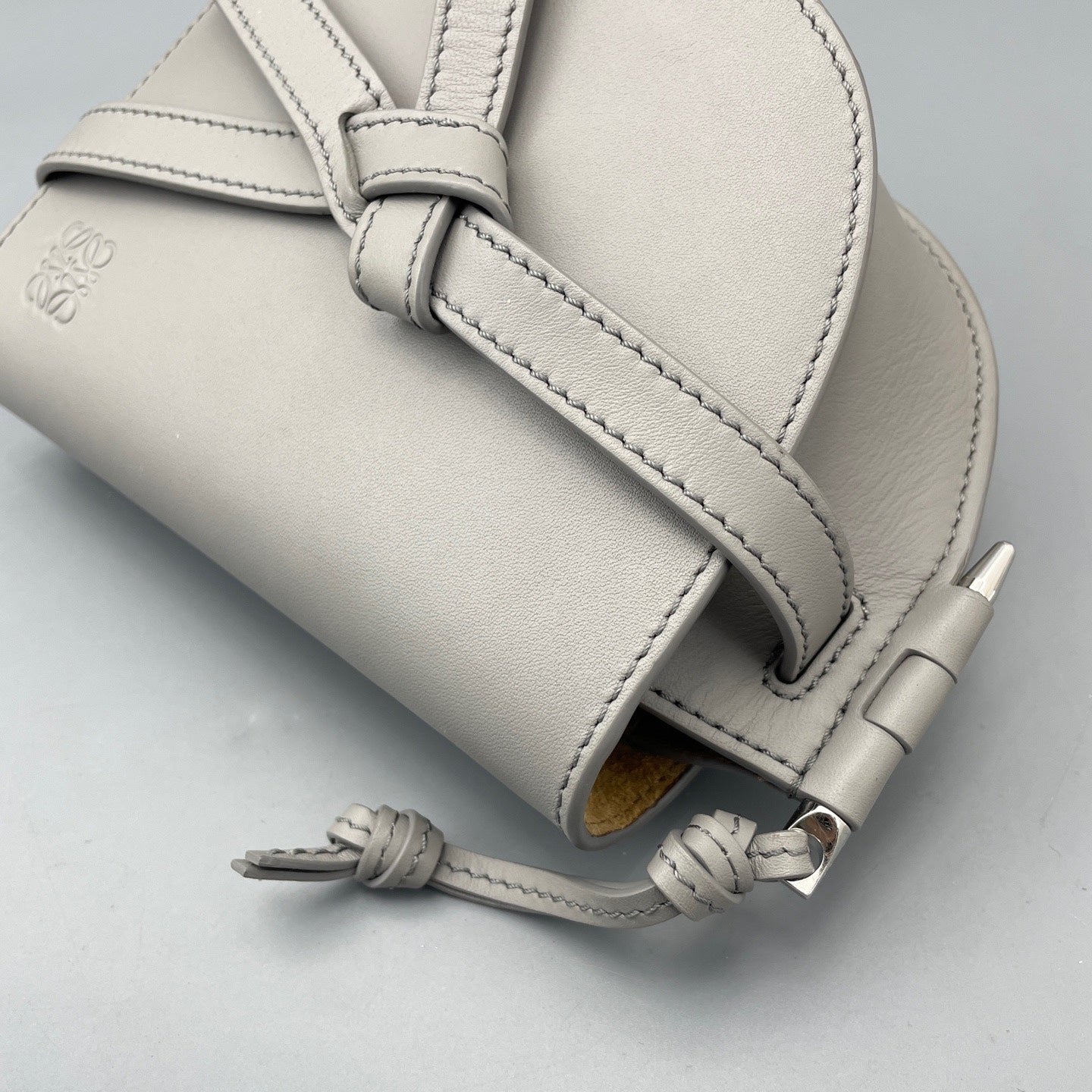 Loewe Gray Saddle Bag