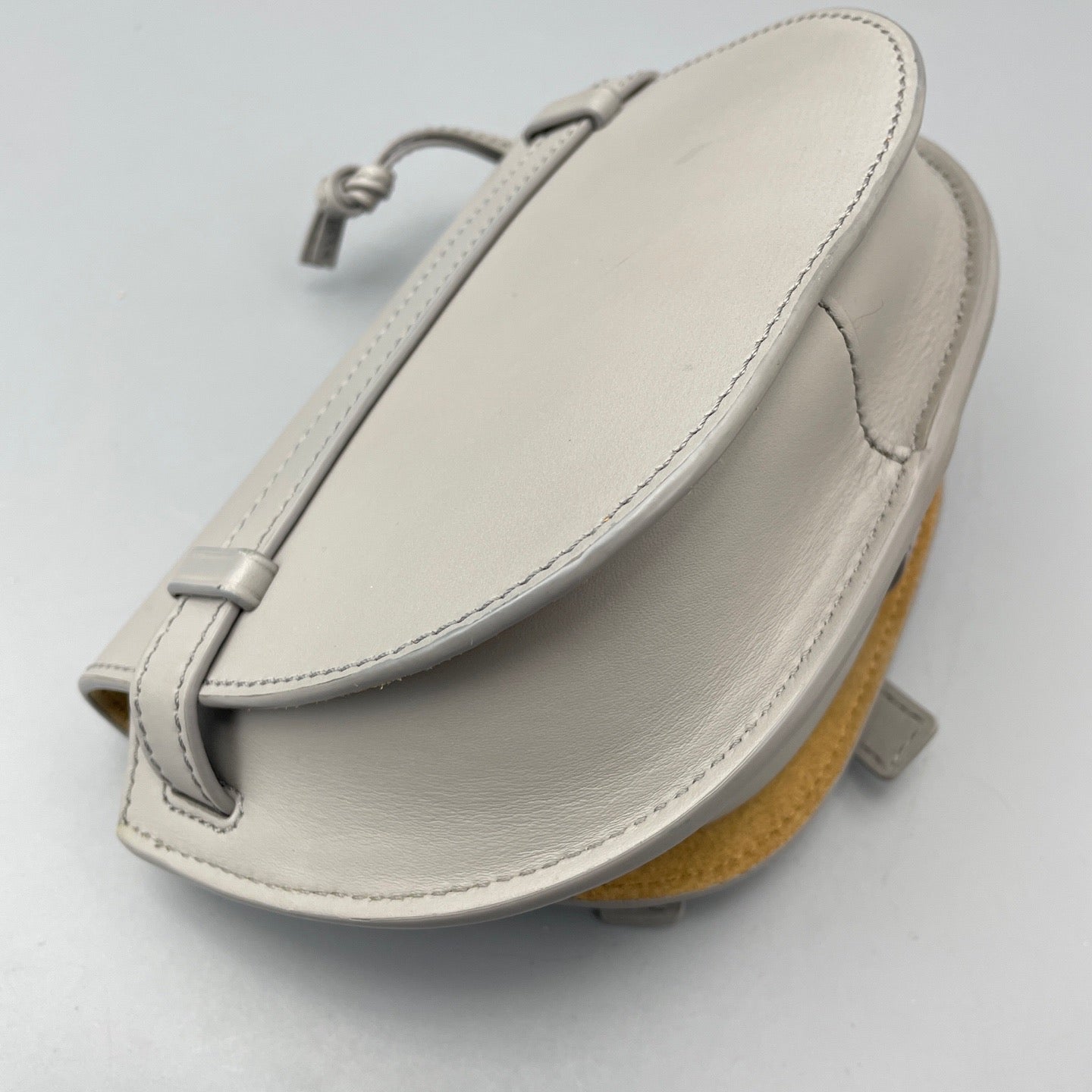 Loewe Gray Saddle Bag