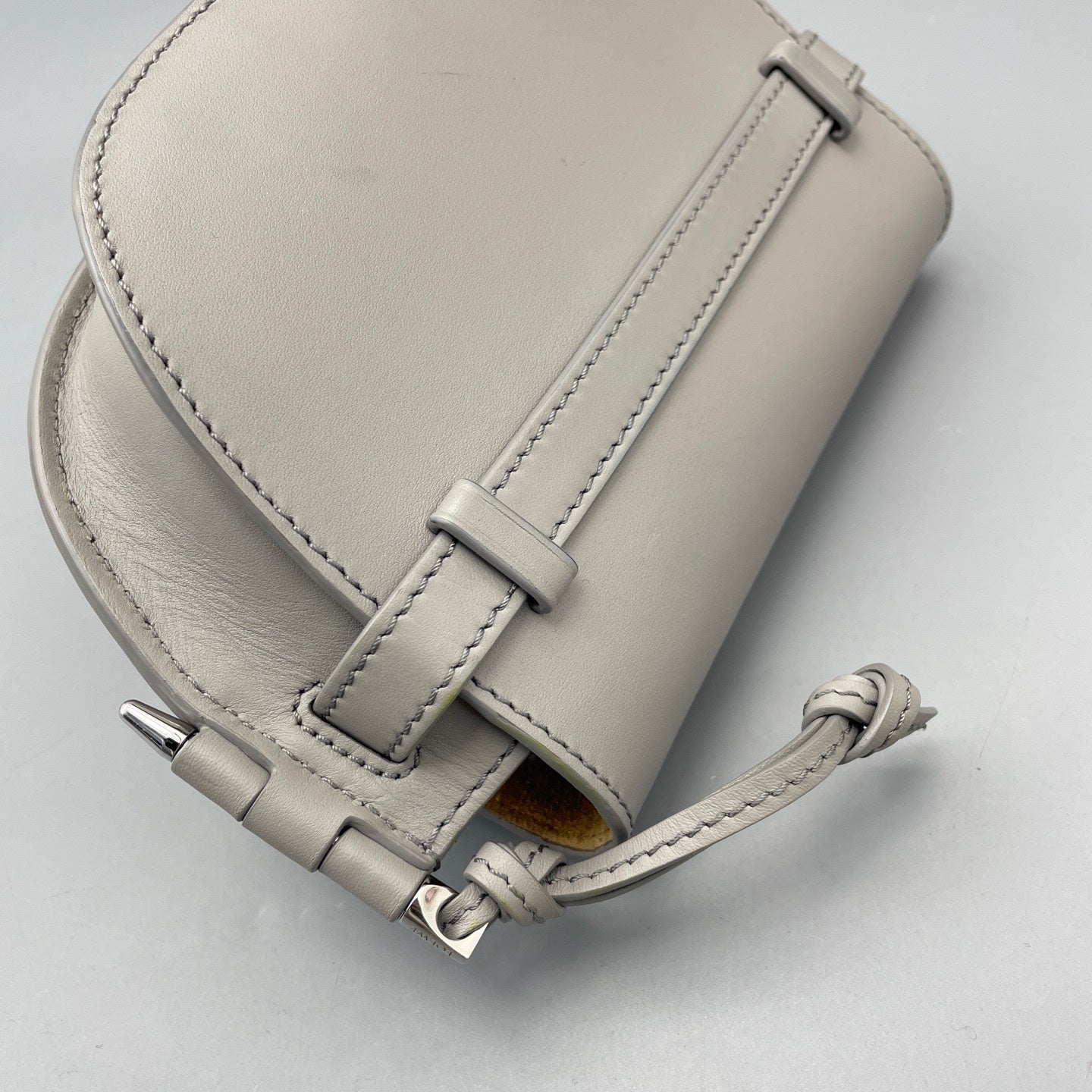Loewe Gray Saddle Bag