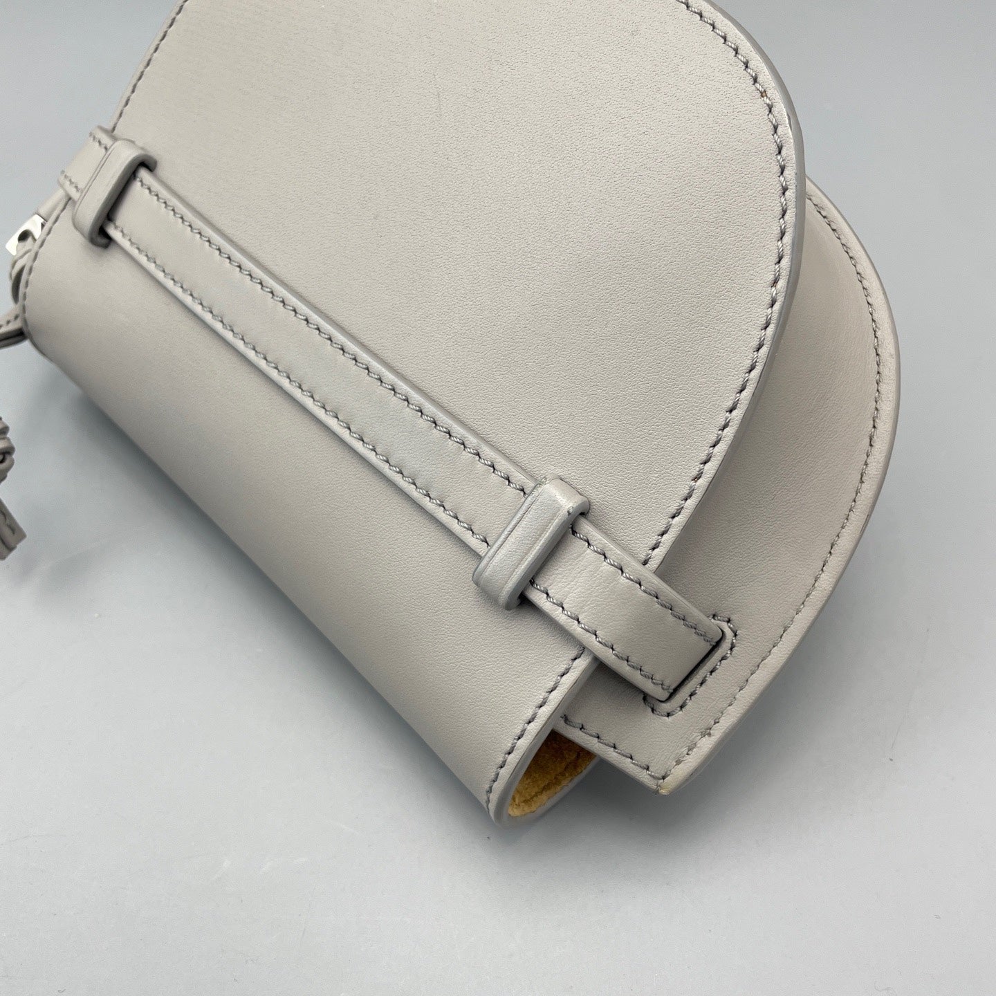 Loewe Gray Saddle Bag