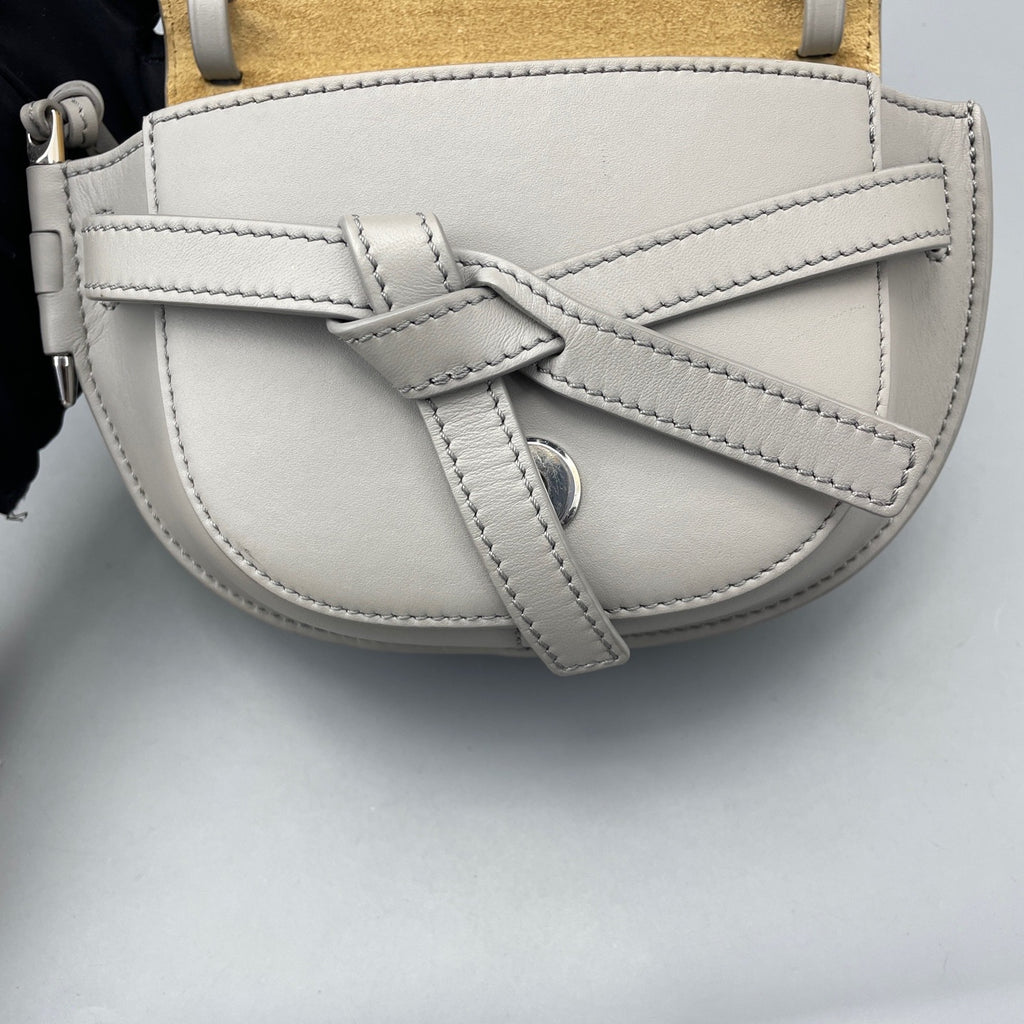 Loewe Gray Saddle Bag