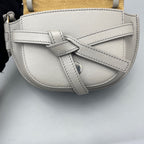 Loewe Gray Saddle Bag