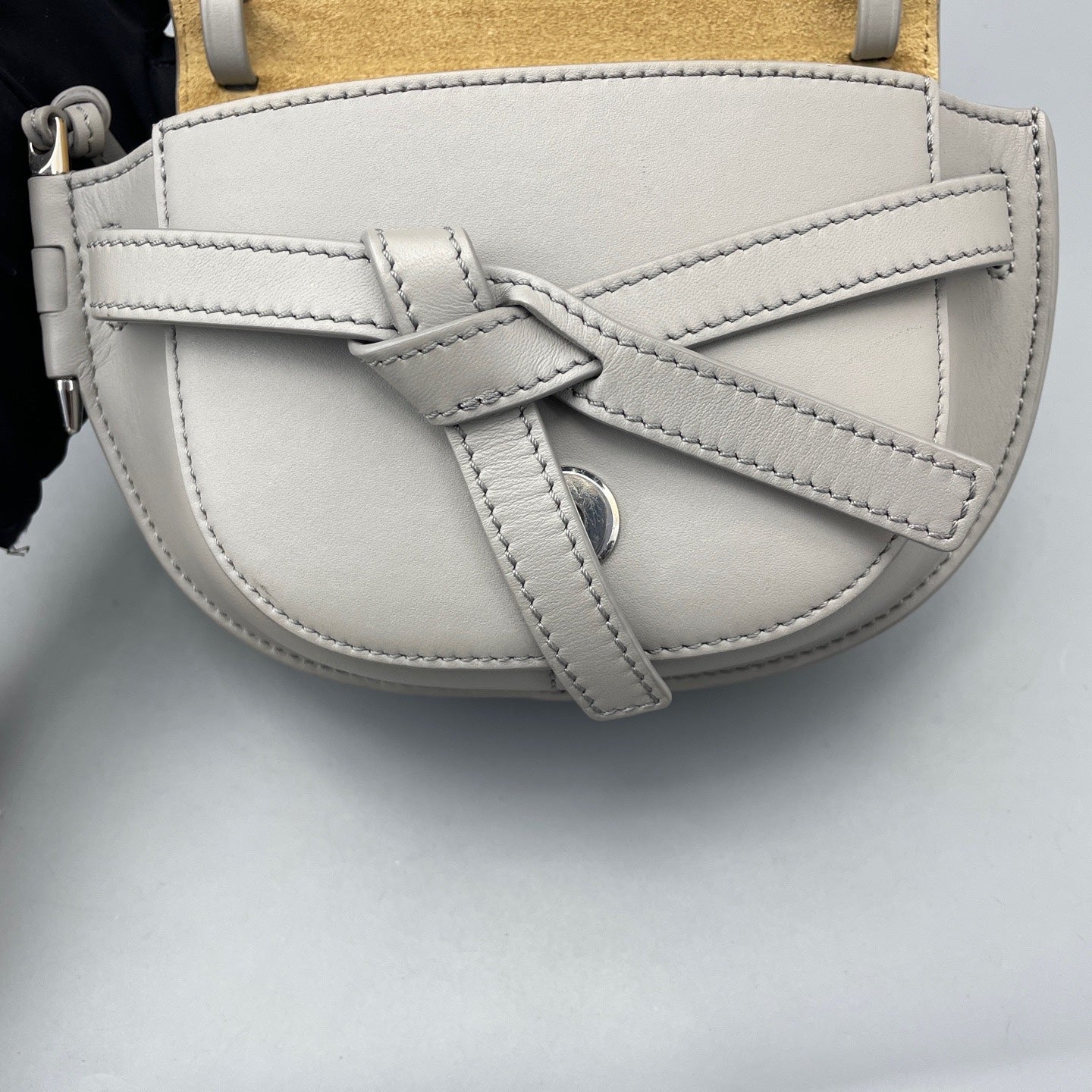 Loewe Gray Saddle Bag
