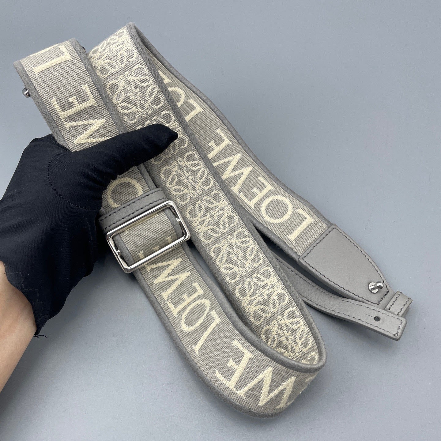 Loewe Gray Saddle Bag