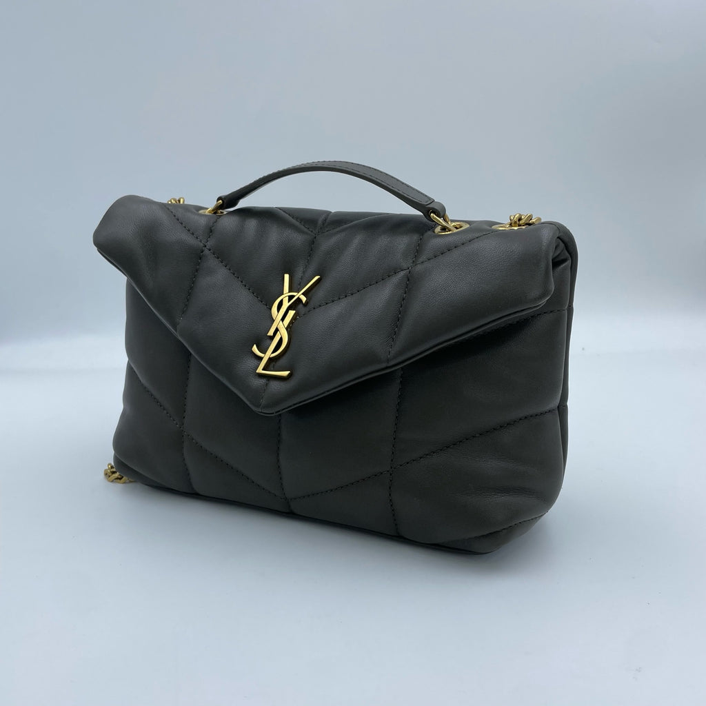 Saint laurent Toy PUFFER Napa Leather Handbag 7593371EL073212